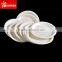 Biodegradable Sugarcane Pulp Plates with Stripe