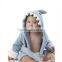 Baby Aspen Baby Blue Terry Shark Bath Robe Hodded Beach Towel