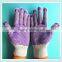 2014 45g cotton PVC dotted gloves