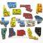 China factory directly OEM Customized resin 3d fridge magnets/ tourist souvenir fridge magnet