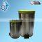 Round Stainless Steel Foot Pedal Garbage Trash waste Bin for Kitchen Bathroom