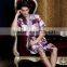 New Men Bathrobe Geometric Robes V-neck Imitation Silk Knitted Sleepwear Lounges Pajamas Pyjamas Nightwear