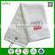 china supply 40x60cm 140g age group 100% cotton custom white embroidered golf towel