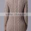 fashion and warm ladies fur collar cardigan sweater