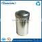 round metal large tea tin