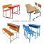 cheap steel wood standard classroom desk and chair