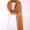 Yellow Hollow Out Simple Cotton Scarf, Hand Block Printed Women Scarf , Art Boho Scarf