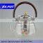 Perfect Clear Heat Resistant Borosilicate Glass Tea pot 1100R/2200R