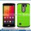 Combo Silicone Case for LG Spirit, Starry Back Cover for LG H440