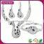 Wholesale Fashion Jewelry Black Stone Jewelry Set