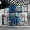 sand blast cleaning room with portable sand blasting pot