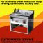 4+1 Cooker kitchen equipment gas pasta cookers with boiler
