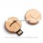 Best selling high quality new custom logo branded natural wooden circle 8GB, 16GB usb flash drive memory stick                        
                                                                                Supplier's Choice