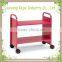 Made in China movable library book cart portable book cart book cart