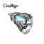 Fashion Jewelry Zinc Alloy High Quality Crystal Ring Vintage Style Women Party Show Gift Dresses Apparel Promotion Accessories