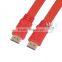 Super FLAT HDMI Male to HDMI Male Cable TV Lead 1.4V High Speed Ethernet 3D Full HD 1080p