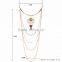 New Design Fashion Crystal Necklaces Women Luxury Statement Diamond Necklace Jewelry SKA8455