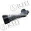 Clear plastic tube with hanger cap