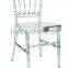 Hot Sale White Wedding Banquet outdoor Clear Resin Napoleon Chair