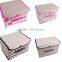 Non Woven Foldable Storage Box With Lid,Decorative Storage Box With Lid
