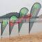 Hot selling beach spoon flag pole