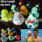 CE 2016 promotion gift for golf shape bath rubber duck
