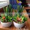 Real look artificial succulents cactus bonsai plant mini potted plant for sale