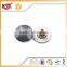 16mm round custom grey rubber metal snap button