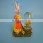 customized animal theme snow globe art for home decoration