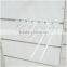 supermarket metal powder white display hook for slating