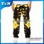 2015 custom dye subliamtion french terry tapered sweatpants