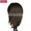 16" synthetic hair black cosmetology training mannequin head