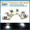 Canbus Error Free T10 194 168 W5W 5050 LED 6 SMD White Side Wedge Light Bulb