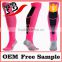 quality knee high custom soccer white football socks