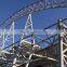 Prefabricated light steel structure and arch-shaped roof building/warehouse/carport