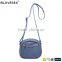 Sweet lady style small size multifunctional navy blue PU leather women stylish cross body bag