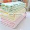 100% cotton high standard bath towel fabric with satin stripes