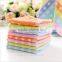 100% cotton square circle hand towel
