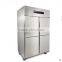 Shentop STCD-LFD104 Air-cooled vertical kitchen refrigerator Four door stainless steel freezer Single temperature chiller                        
                                                Quality Choice