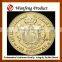 High quality memorial wedding decoration gift gold silver coins