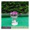 Retro wrought iron flower vase stand