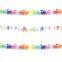 Hot Sale Train Multi Coloured Kids Party Rainbow paper Decoration Garland