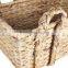 Water hyacinth seagrass storage basket with handles