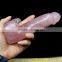 hand carved natural rock rose crystal massagers