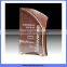 Bottom price Best Selling clear acrylic trophy blanks