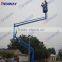 13.5m hydraulic articulated boom aerial manlift