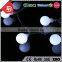 TZFEITIAN holiday white color frosted ball string lights with IP44 waterproof