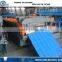 Glazed Roof Tile Roll Forming Machine For Roof Use, Aluminum Roof Sheet Rolling Former