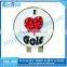 Just for fun disc ball marker golf glover cap clip