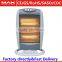 900W halogen heater with electrical